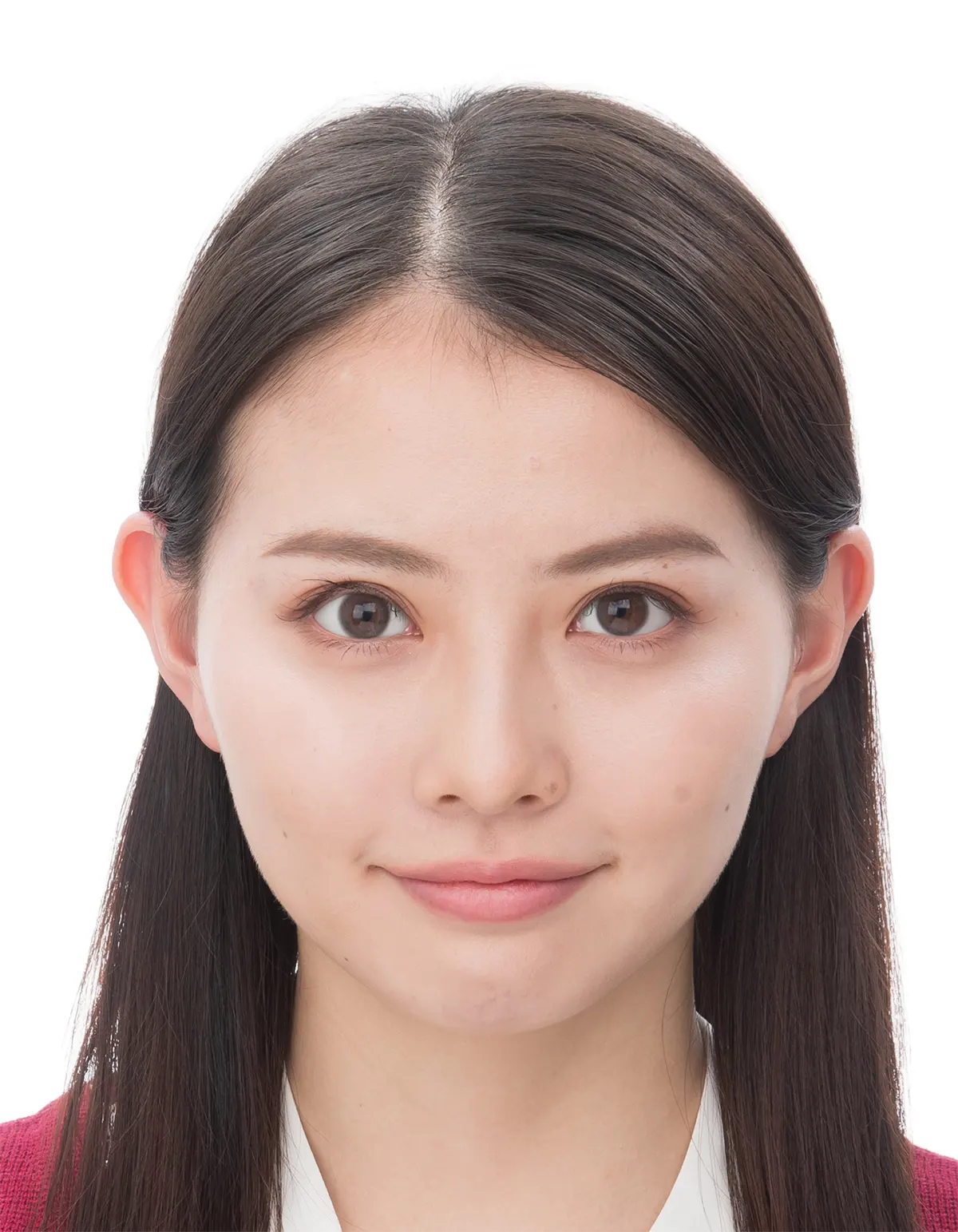 メイク+表情指導撮影後