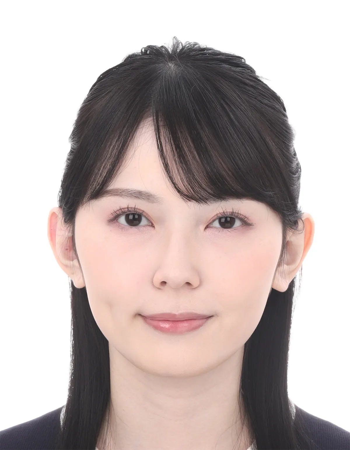 メイク+表情指導撮影後