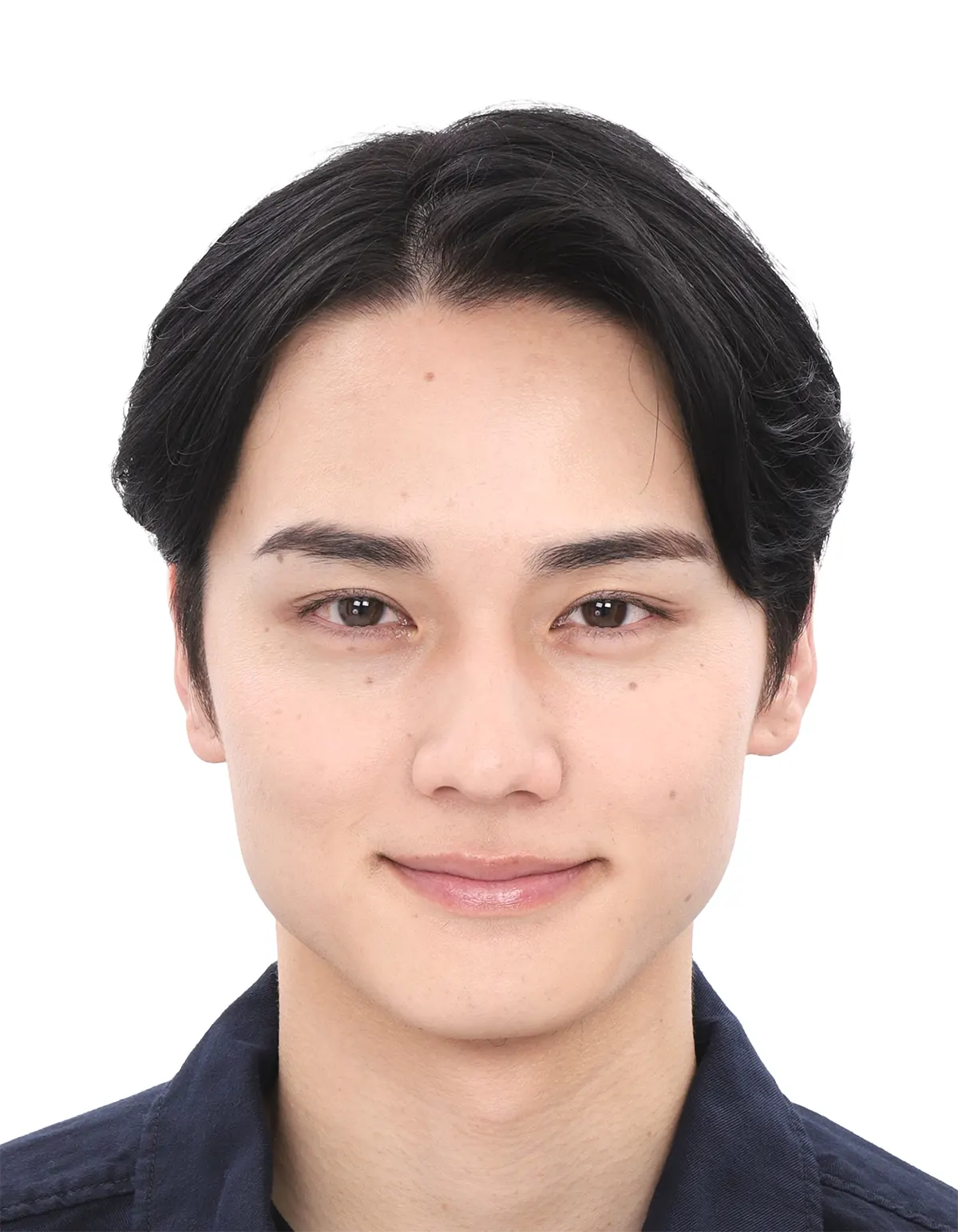 メイク+表情指導撮影後