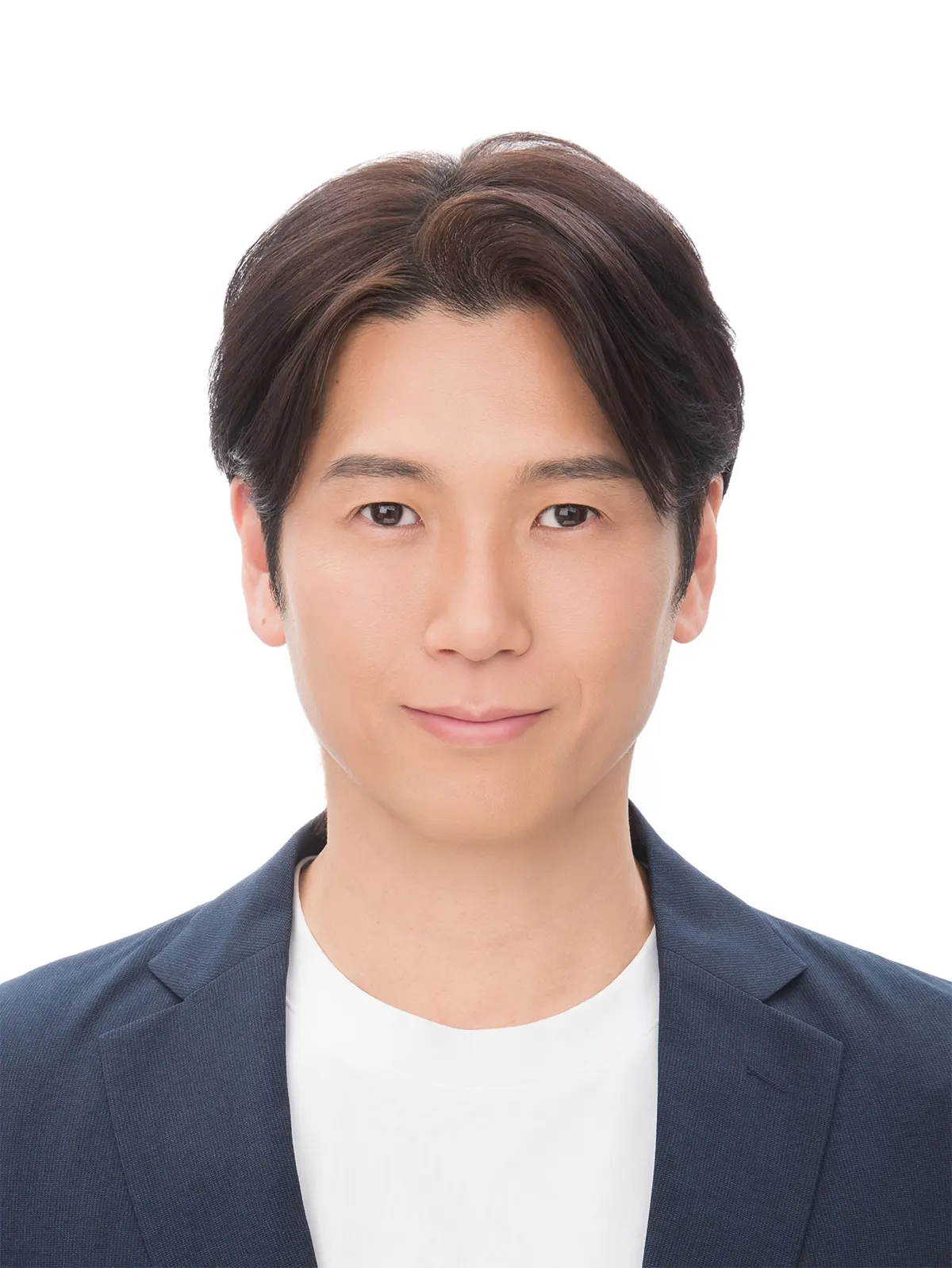40代前半男性の社員証証明写真修正のアフター