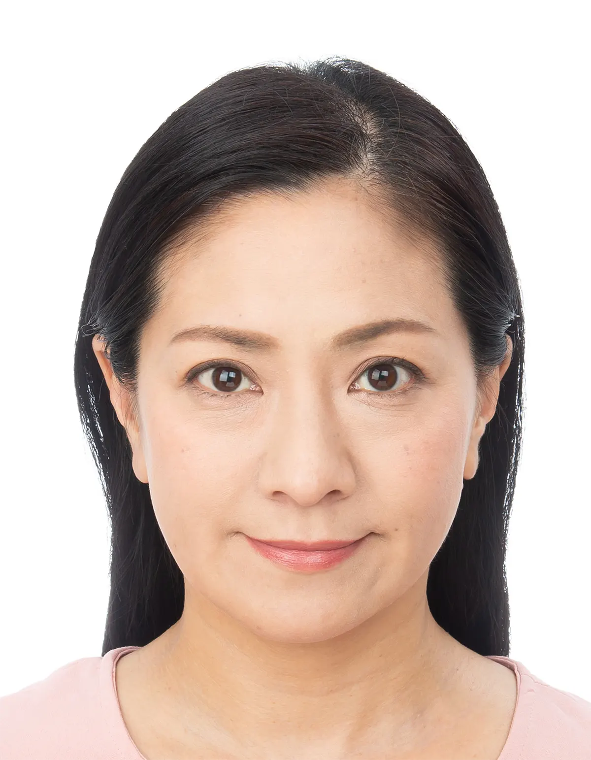 メイク+表情指導撮影後